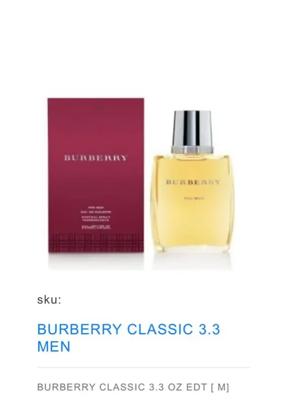 Burberry Classic Spray For Men