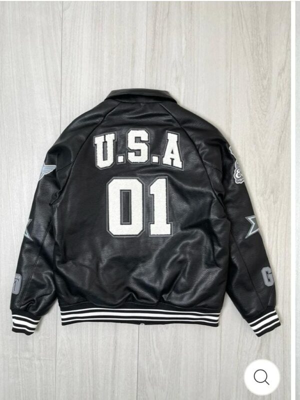 USA Pu Varsity Jacket