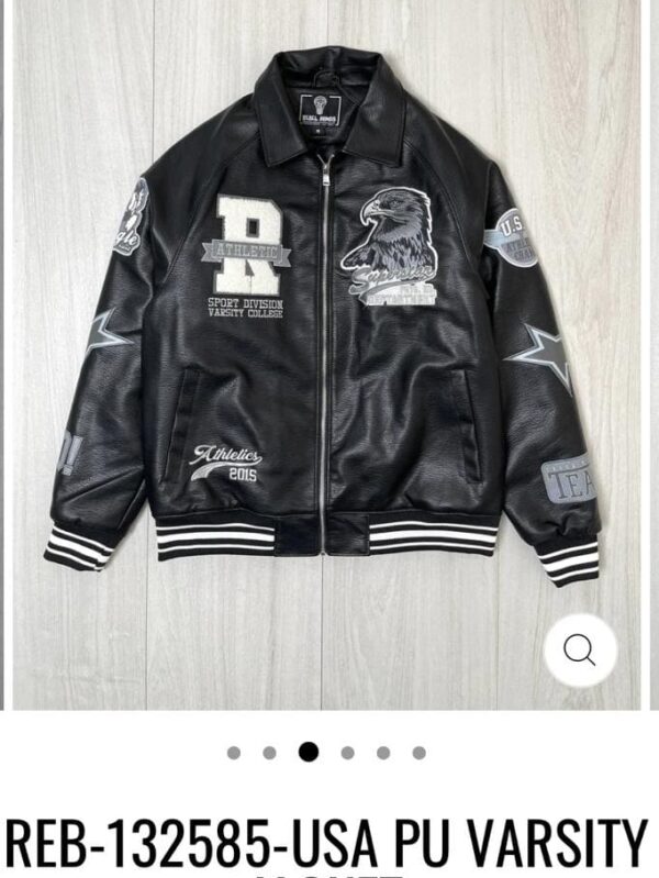 USA Pu Varsity Jacket